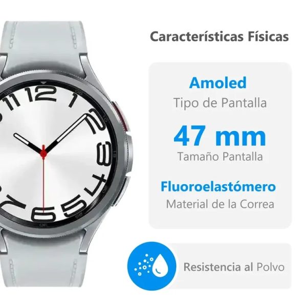 Reloj Samsung Galaxy Watch 6 47MM Classic WiFi - Imagen 3