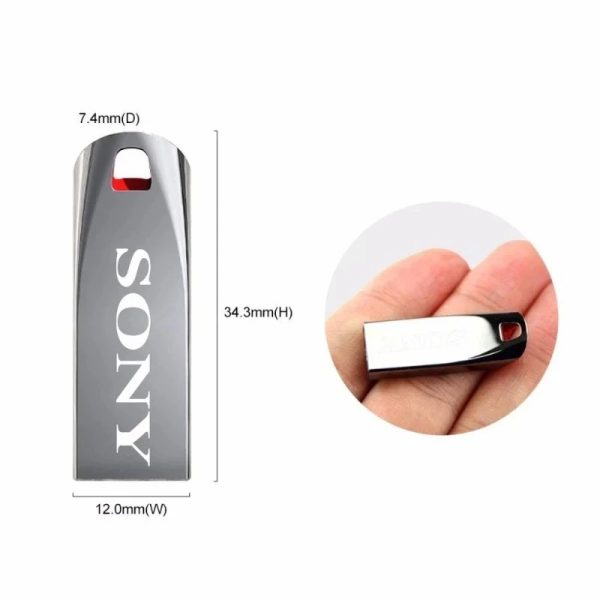Memoria USB 1TB SONY Plateada - Imagen 2