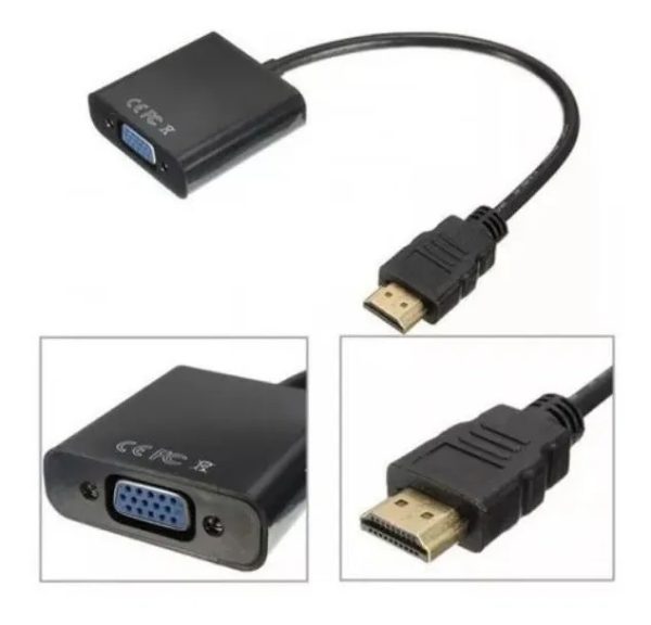 Cable Convertidor De Hdmi A Vga