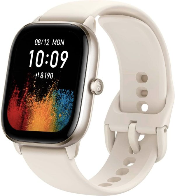 Reloj Inteligente Amazfit Gts 4 Mini Ivory White
