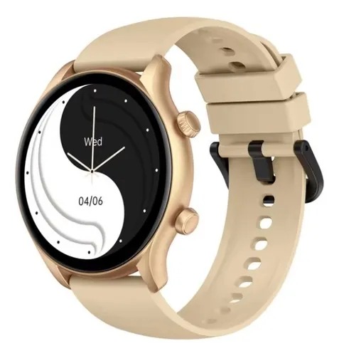 Reloj Inteligente Zeblaze Btalk 3 Plus Champagne Gold