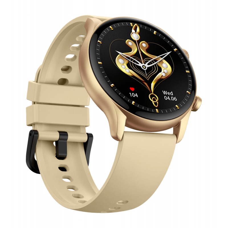 Reloj Inteligente Zeblaze Btalk 3 Plus Champagne Gold - Imagen 5
