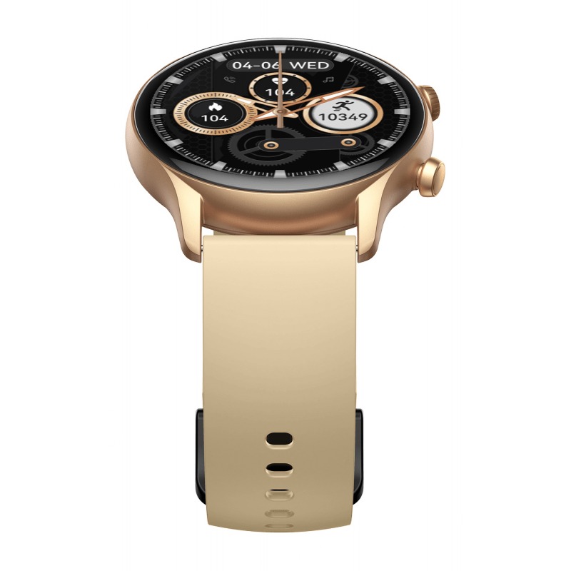 Reloj Inteligente Zeblaze Btalk 3 Plus Champagne Gold - Imagen 3