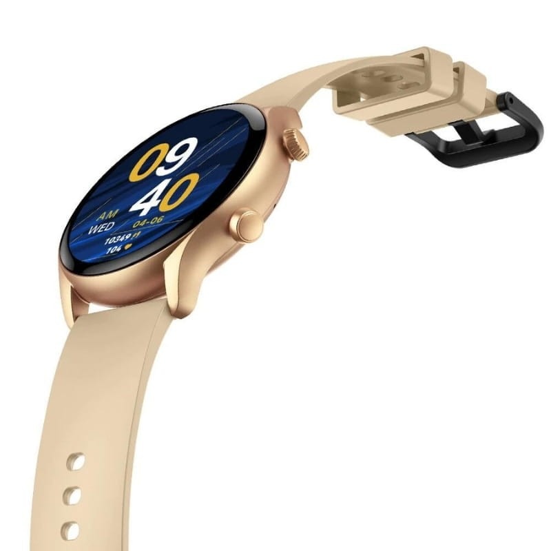 Reloj Inteligente Zeblaze Btalk 3 Plus Champagne Gold - Imagen 2