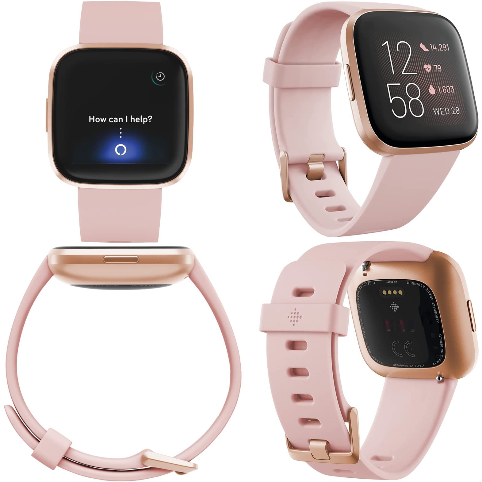 Reloj Inteligente Fitbit Versa 2 Rosa - Imagen 4