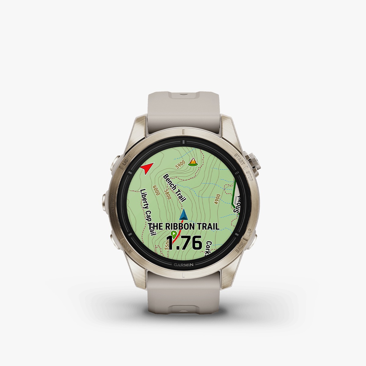 Reloj Garmin Epix Pro Gen 2 Sapphire 42mm Dorado - Imagen 2