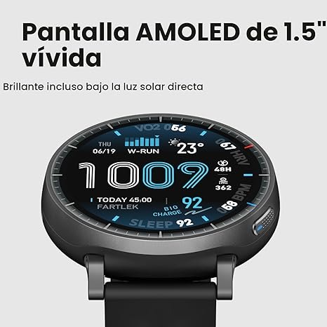 Reloj Inteligente Amazfit Active Max Negro - Imagen 3