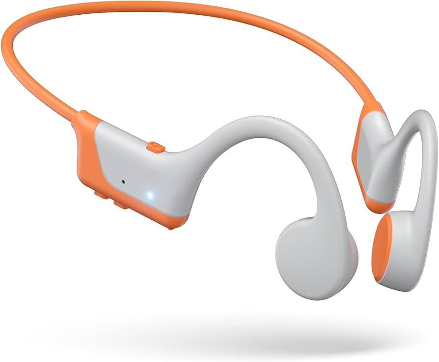 Audífonos Sports Open Ear X1 Pro Blanco Naranja - Imagen 3