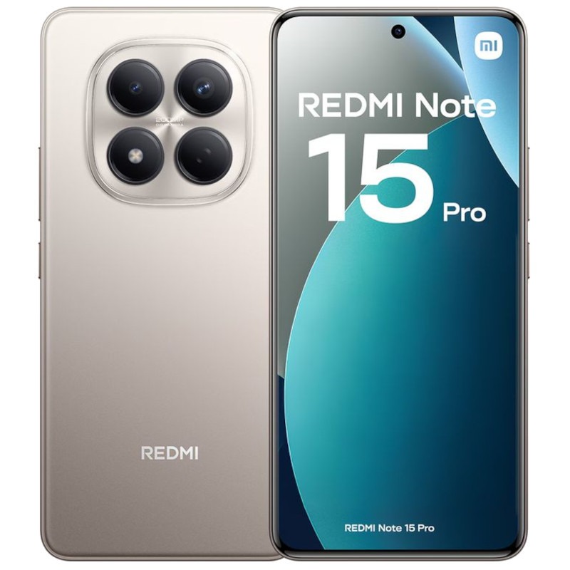 Celular Xiaomi Redmi Note 15 Pro 5G 256gb 8gb Ram Gris