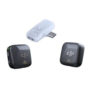 Micrófono Inalámbrico DJI Mic Mini 2TX + 1 Mobile RX Transparente