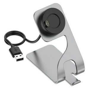 Base de Carga para Relojes Garmin con Soporte de Escritorio USB