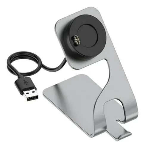 Base de Carga para Relojes Garmin con Soporte de Escritorio USB