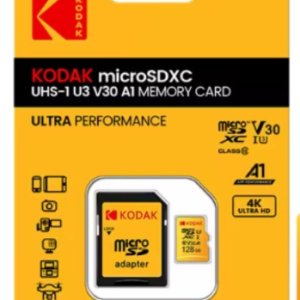 Tarjeta de memoria Kodak MicroSDXC 128 GB UHS-I U3 V30 A1